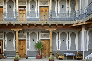 A traditional courtyard of a house of Bukhara, nowadays the Boutique Minzifa Hotel A traditional courtyard of a house of Bukhara, nowadays the Boutique Minzifa Hotel