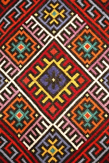 Traditional embroidery, Zakarpattia Oblast, Transcarpathia, Ukraine Traditional embroidery, Zakarpattia Oblast, Transcarpathia, Ukraine