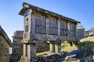 A traditional granary (espigueiro) at Barreiro, Alvao Nature Park A traditional granary (espigueiro) at Barreiro, Alvao Nature Park