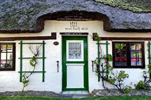 Traditional house, Wyk, Fohr Island, North Frisian Islands, Schleswig Holstein, Germany Traditional house, Wyk, Fohr Island, North Frisian Islands, Schleswig Holstein, Germany
