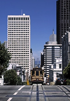 American Tourist Attractions Prints: Tram (Cable Car)