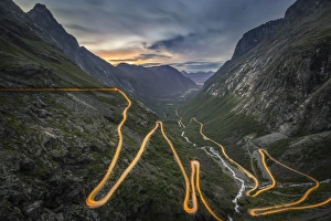 Trollstigen, More og Romsdal county, Norway Trollstigen, More og Romsdal county, Norway