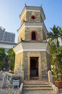 Tsui Sing Lau Pagoda at Ping Shan Heritage Trail, Yuen Long District, New Territories Tsui Sing Lau Pagoda at Ping Shan Heritage Trail, Yuen Long District, New Territories