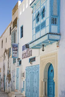 Tunisia, Kairouan, Houses in the madina Tunisia, Kairouan, Houses in the madina