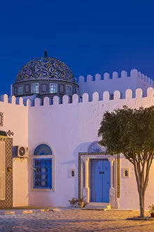 Kairouan Collection: Tunisia, Kairouan, Madina, Dome on the terrace roof of a cosmetic shop