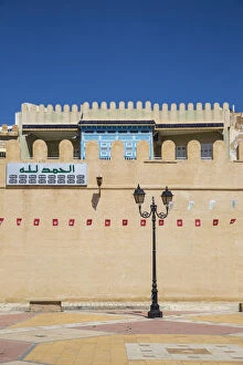 Kairouan Collection: Tunisia, Kairouan, Madina walls