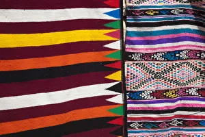 Tunisia, Ksour Area, Toujane-area, Berber desert carpet shop Tunisia, Ksour Area, Toujane-area, Berber desert carpet shop