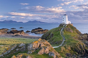 Twr Mawr lighthouse on Llanddwyn Island in Anglesey, North Wales, UK Twr Mawr lighthouse on Llanddwyn Island in Anglesey, North Wales, UK
