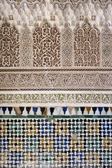 Typical Moroccan tiles, Marrakesh, Morocco Typical Moroccan tiles, Marrakesh, Morocco