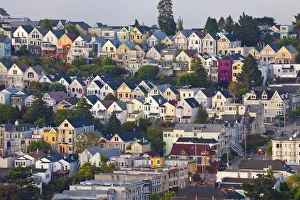 Typical Victorian Houses in San Francisco, California, USA Typical Victorian Houses in San Francisco, California, USA