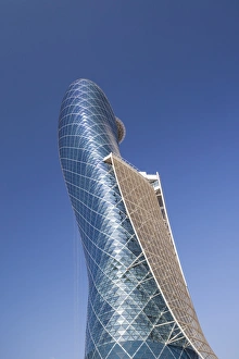 UAE, Abu Dhabi, Al Safarat Embassy Area, Capital Gate Tower UAE, Abu Dhabi, Al Safarat Embassy Area, Capital Gate Tower