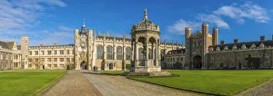 UK, England, Cambridge, University of Cambridge, Trinity College, Great Court UK, England, Cambridge, University of Cambridge, Trinity College, Great Court