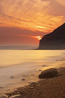 UK, England, Dorset, Jurassic Coast, Seatown Beach