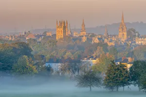 UK, England, Oxfordshire, Oxford, City skyline from South Park UK, England, Oxfordshire, Oxford, City skyline from South Park