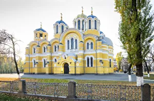 Ukraine, Kyiv, Saint Volodymyrs Cathedral, Mother Cathedral Of The Ukrainian Ukraine, Kyiv, Saint Volodymyrs Cathedral, Mother Cathedral Of The Ukrainian