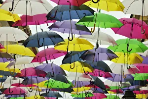Umbrella Sky Project in the streets of Agueda, by Sextafeira Producoes. Portugal Umbrella Sky Project in the streets of Agueda, by Sextafeira Producoes. Portugal