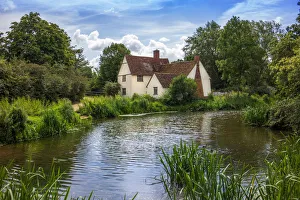 United Kingdom, England, Suffolk. View of Willy LotAAAA¢aAA¬aAA¢s house United Kingdom, England, Suffolk. View of Willy LotAAAA¢aAA¬aAA¢s house