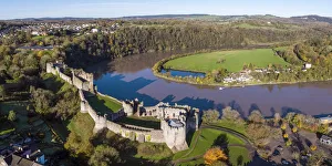 United Kingdom, Wales, Gwent, Chepstow Castle, River Wye United Kingdom, Wales, Gwent, Chepstow Castle, River Wye