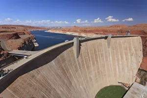 USA, Arizona, Page, Lake Powell and Glen Canyon Dam USA, Arizona, Page, Lake Powell and Glen Canyon Dam