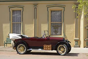 USA, Arizona, Tombstone, Classic car on street USA, Arizona, Tombstone, Classic car on street