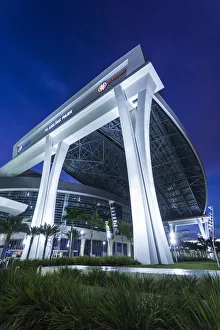 USA, Florida, Miami, New Marlins Ballpark, baseball stadium USA, Florida, Miami, New Marlins Ballpark, baseball stadium