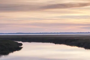 USA, Georgia, Brunswick view along the Bruswick River marshes USA, Georgia, Brunswick view along the Bruswick River marshes