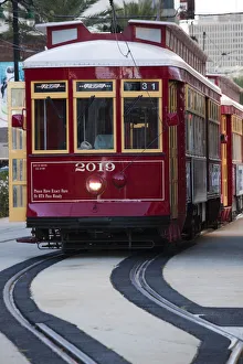 USA, Louisiana, New Orleans, streetcars, Canal Street USA, Louisiana, New Orleans, streetcars, Canal Street