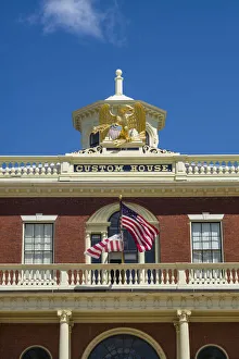 USA, Massachusetts, Salem, Derby Wharf, Salem Customs House USA, Massachusetts, Salem, Derby Wharf, Salem Customs House