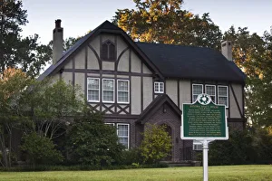 USA, Mississippi, Jackson, Eudora Welty House, home of noted American writer Eudora USA, Mississippi, Jackson, Eudora Welty House, home of noted American writer Eudora