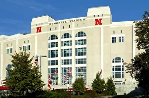 USA, Nebraska, Lincoln, Memorial Stadium, Football Stadium, The University Of USA USA, Nebraska, Lincoln, Memorial Stadium, Football Stadium, The University Of USA