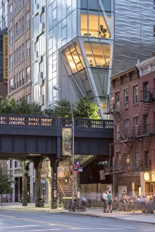 USA, New York, Chelsea, street scene, high line near 10th avenue USA, New York, Chelsea, street scene, high line near 10th avenue