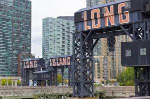 USA, New York, Long Island, Queens, Long Island City on East River USA, New York, Long Island, Queens, Long Island City on East River