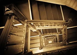 USA, New York, Manhattan, Midtown, Staircase USA, New York, Manhattan, Midtown, Staircase