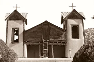 USA, Southwest, New Mexico, Chimayo, El Santuario de Chimayo, National historic landmark USA, Southwest, New Mexico, Chimayo, El Santuario de Chimayo, National historic landmark