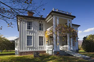 USA, West Virginia, Hillsboro, Pearl S. Buck Birthplace Museum, birthplace of Pearl S USA, West Virginia, Hillsboro, Pearl S. Buck Birthplace Museum, birthplace of Pearl S