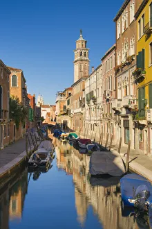 Venice, Veneto, Italy. Typical street canal Venice, Veneto, Italy. Typical street canal