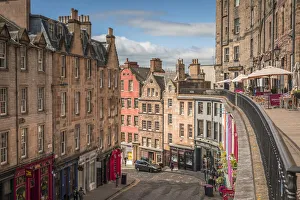 AWL Print of Victoria Street, Edinburgh Old Town