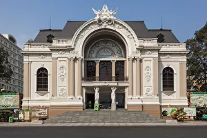 Vietnam, Ho Chi Minh City, Opera House Vietnam, Ho Chi Minh City, Opera House