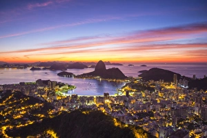 View over Botafogo Bay and the Sugar Loaf, Rio de Janeiro, Brazil View over Botafogo Bay and the Sugar Loaf, Rio de Janeiro, Brazil