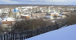 View over Gorohovets from St. Nicholas monastery, Gorohovets, Vladimir region, Russia View over Gorohovets from St. Nicholas monastery, Gorohovets, Vladimir region, Russia