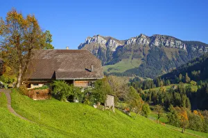 View on Hohgant with Eriz, Emmental, Berner Oberland, Switzerland View on Hohgant with Eriz, Emmental, Berner Oberland, Switzerland