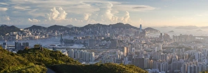 View of Kowloon and Hong Kong Island from Tates Cairn, Kowloon, Hong Kong View of Kowloon and Hong Kong Island from Tates Cairn, Kowloon, Hong Kong