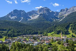 View at Padola, Belluno, Dolomites, Italy View at Padola, Belluno, Dolomites, Italy