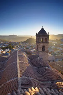 View of Potosi from rooftop of Covento de San Francisco, Potosi (UNESCO World Heritage View of Potosi from rooftop of Covento de San Francisco, Potosi (UNESCO World Heritage