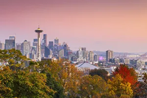 View of Seattle from Kerry Park, Saettle Washington, USA View of Seattle from Kerry Park, Saettle Washington, USA