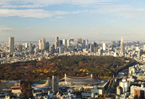 View of Shinjuku skyline and downtown, Tokyo, Japan View of Shinjuku skyline and downtown, Tokyo, Japan