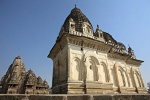 Visvanatha and Parvati Hindu temples, UNESCO World Heritage site, Khadjuraho, Madhya Visvanatha and Parvati Hindu temples, UNESCO World Heritage site, Khadjuraho, Madhya