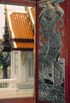 Thai Buddhist Temple Architecture Prints: Wat Benchamabophit