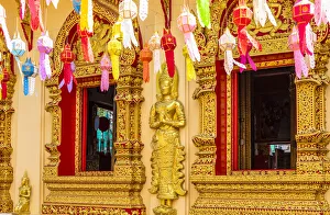 Wat Phan On temple complex, Chiang Mai, Northern Thailand, Thailand Wat Phan On temple complex, Chiang Mai, Northern Thailand, Thailand