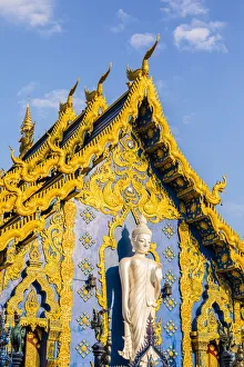 Wat Rong Suea Ten (Blue Temple), Chiang Rai, Northern Thailand, Thailand Wat Rong Suea Ten (Blue Temple), Chiang Rai, Northern Thailand, Thailand